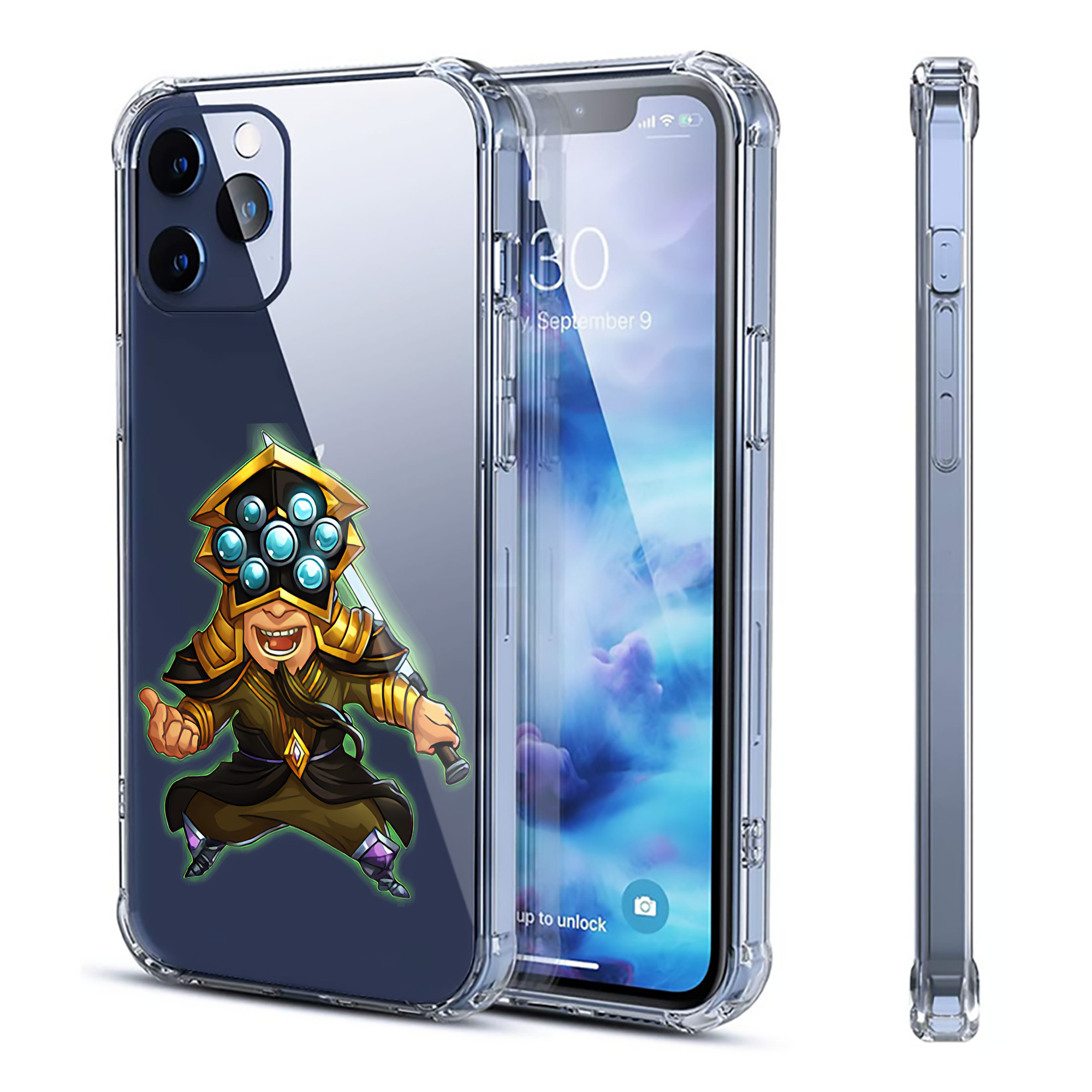（画像用） リーグ・オブ・レジェンド League of Legends LOL 【iPhone 12シリーズ対応】透明スマホケース（クリアソフトケース）